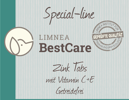 Zink Tabs mit Vitamin C+E - getreidefrei